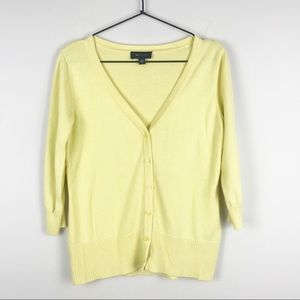 AB STUDIO Yellow Cardigan